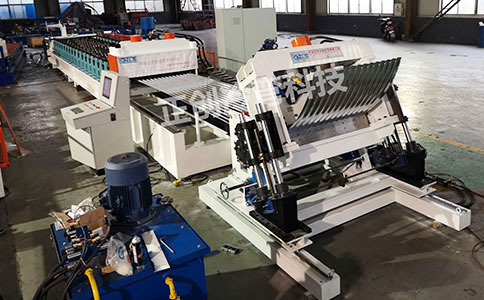 整裝式波紋涵管生產(chǎn)線設備